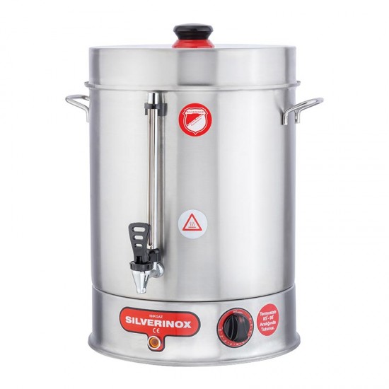 SilverInox 2044 Filtre Kahve Makinesi, 160 Bardak Kapasiteli, 12 L